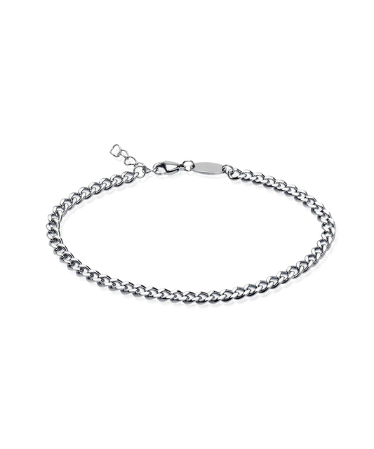 Curb Link Bracelet 18-22 cm S