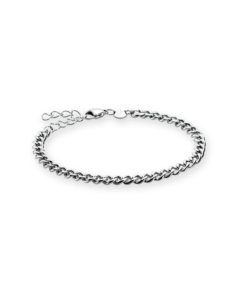 Curb Link Armband 15,5-19 cm S