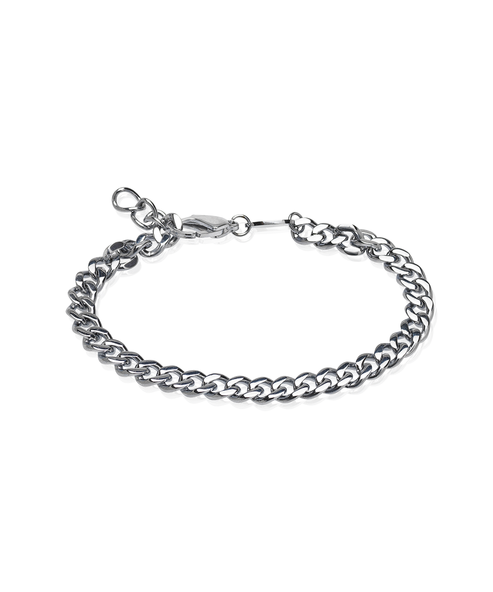 Grand Curb Link Bracelet 18-22 cm S