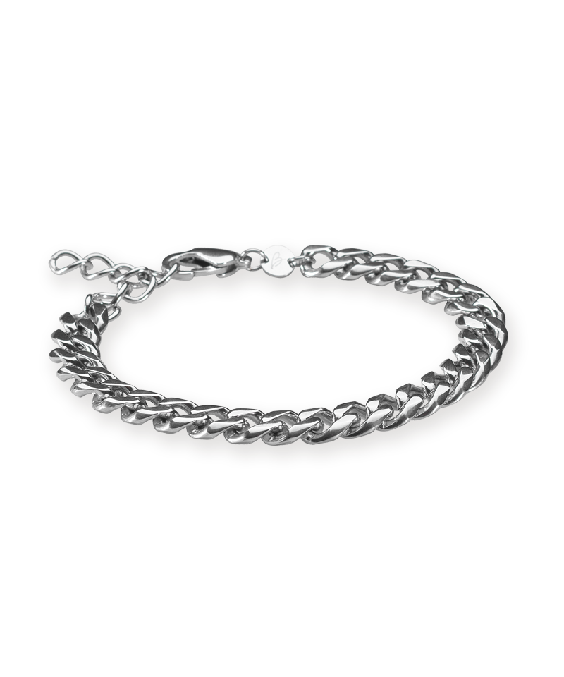 Great Curb Link Armband 18-22 cm S