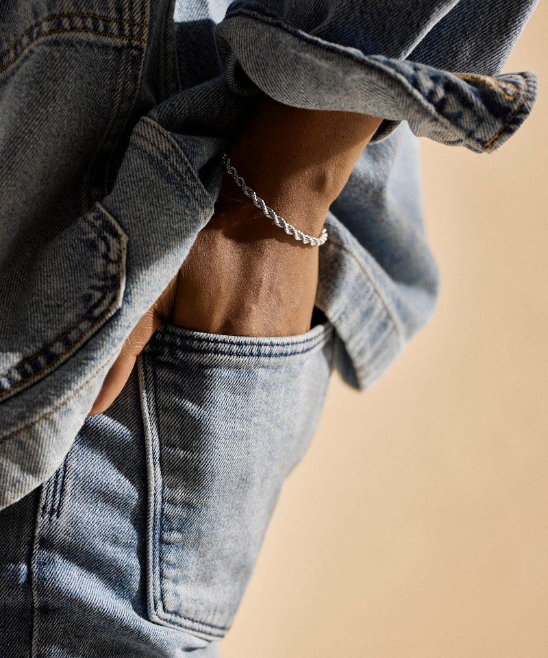 Grand Twist Bracelet 18-22 cm S