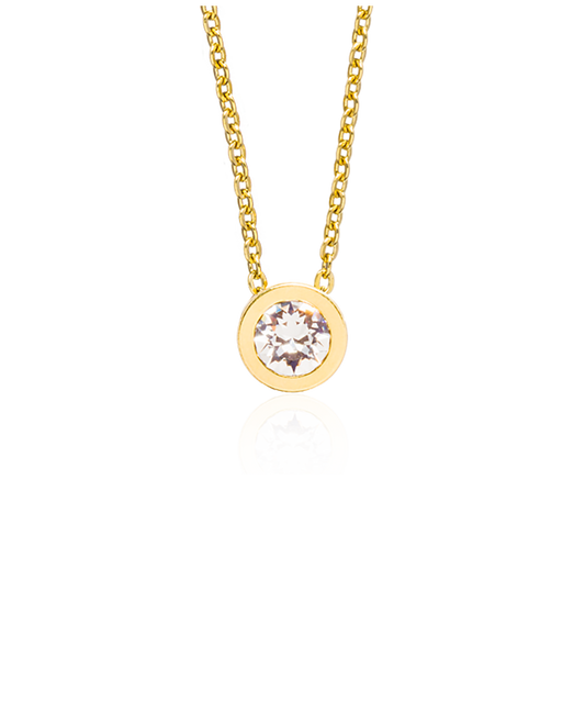 Grand Bezel Necklace G