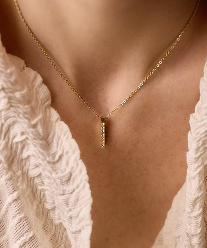 Brilliance Straight Necklace G