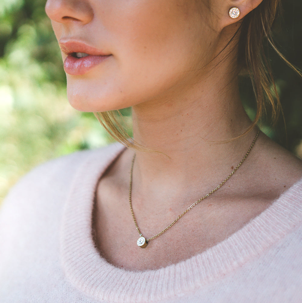 Brilliance Halo Necklace G