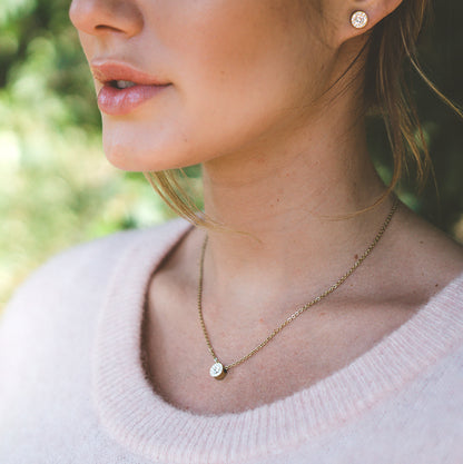 Brilliance Halo Necklace G