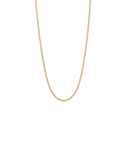 Micro curb link Necklace 48-52 cm G