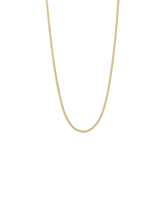 Micro curb link Necklace 48-52 cm G