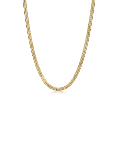 Medium Plain Necklace 40-46 cm G