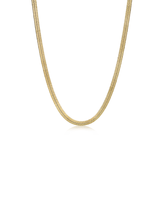 Medium Plain Necklace 40-46 cm G