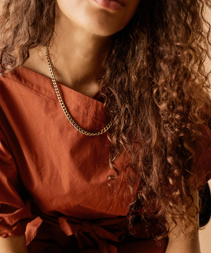 Grand Curb Link Necklace 48-52 cm G