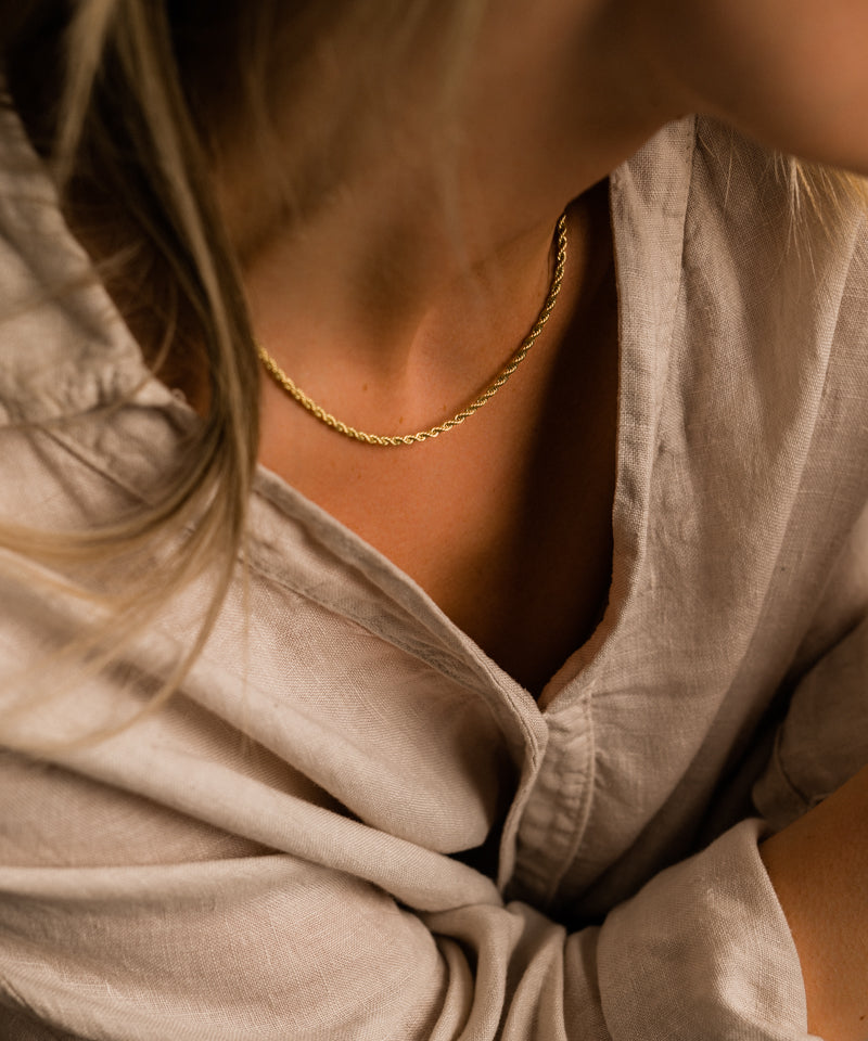 Twist Necklace 40-46 cm G