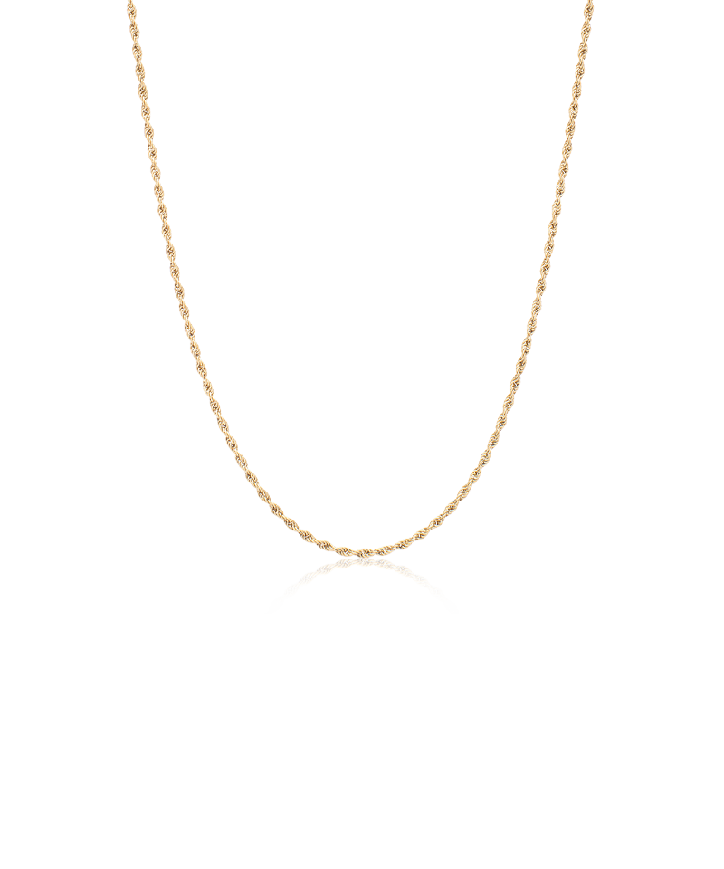 Tiny Twist Necklace 40-46 cm G