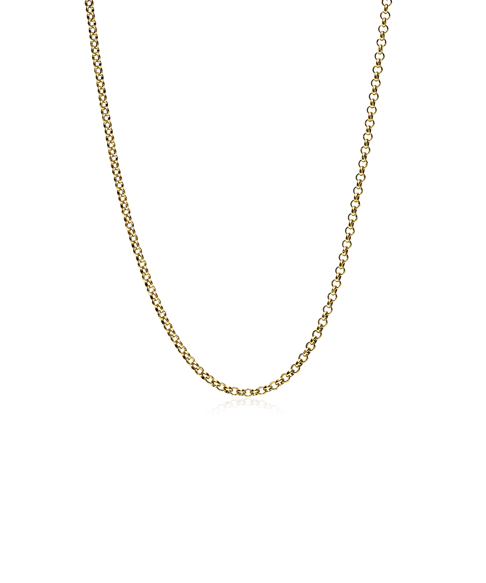 Tiny Box Chain Necklace 48-52 cm G