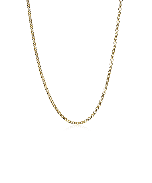 Tiny Box Chain Necklace 48-52 cm G
