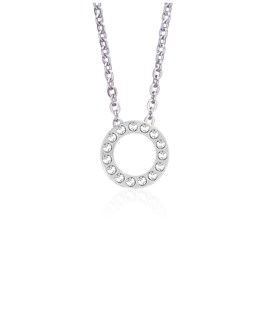 Brilliance Puck Hollow Necklace S