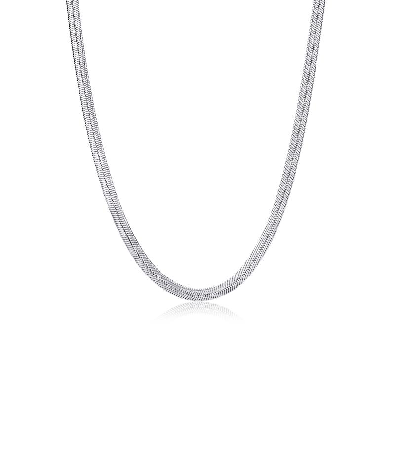 Medium Plain Necklace 40-46 cm S