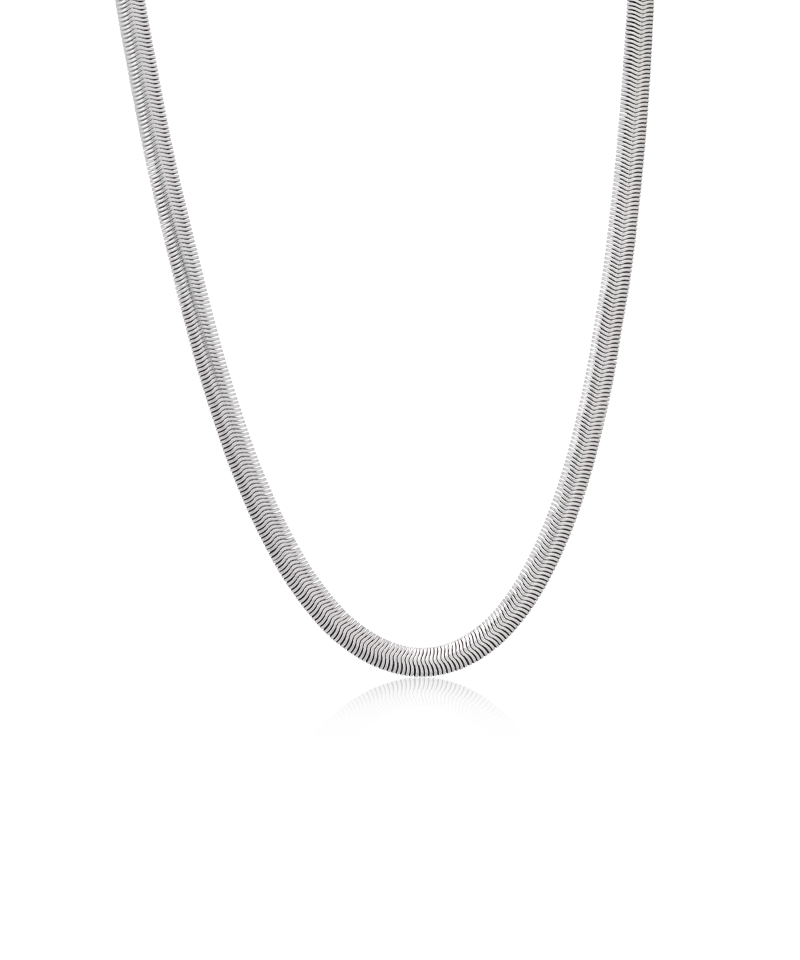 Grand Plain Necklace 40-46 cm S