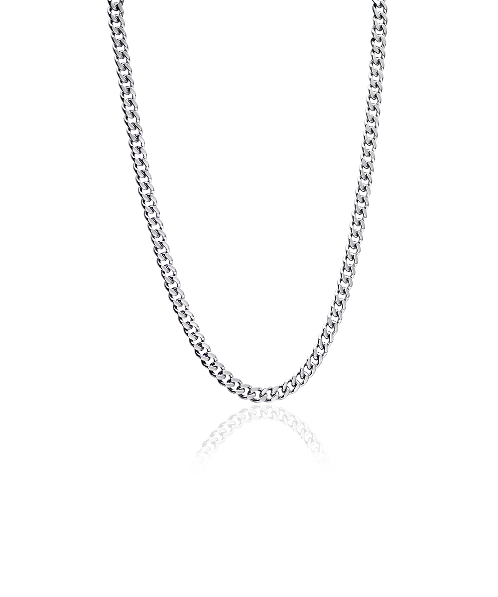 Grand Curb Link Necklace 48-52 cm S