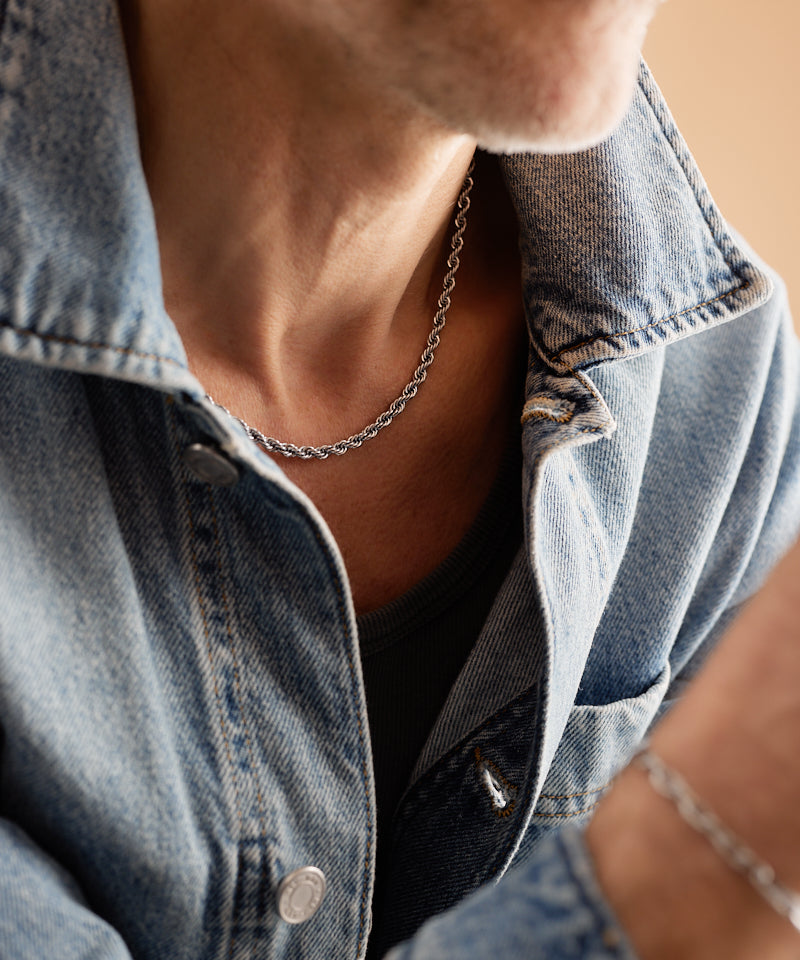 Grand Twist Necklace 48-52 cm S