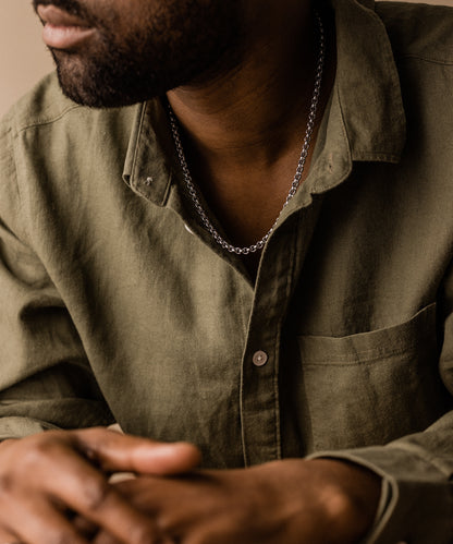 Box Chain Necklace 48-52 cm S