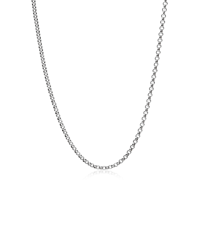 Tiny Box Chain Necklace 48-52 cm S