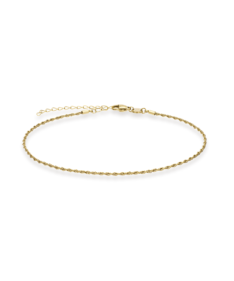 Tiny Twist Anklet 22-27 cm G