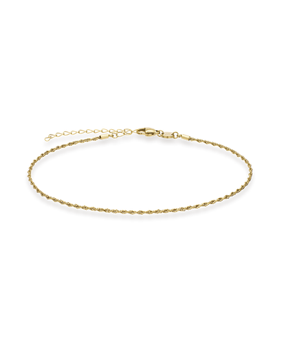 Tiny Twist Anklet 22-27 cm G