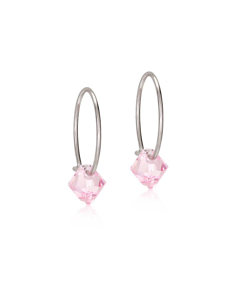 Ear Ring 14 mm, Bicone -NT