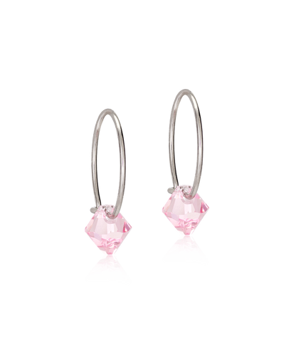 Ear Ring 14 mm, Bicone -NT