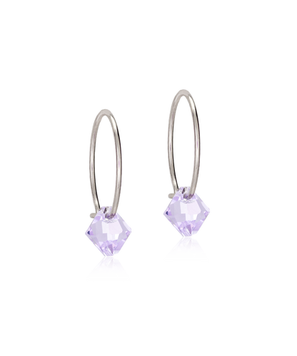 Ear Ring 14 mm, Bicone -NT