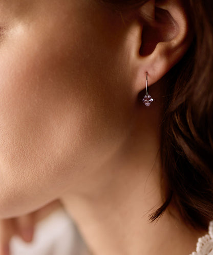 Ear Ring 14 mm, Bicone -NT