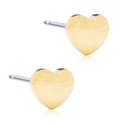 Titanium Heart Earring