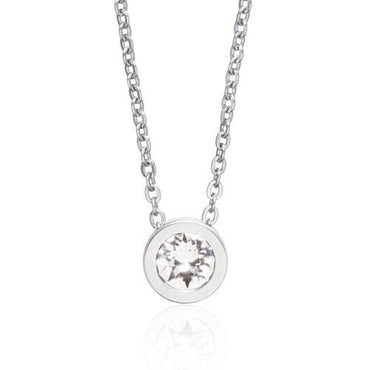Grand Bezel Necklace