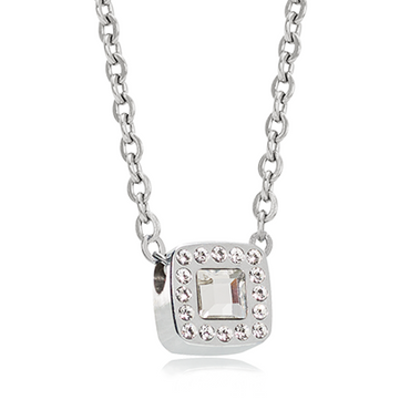Brilliance Cushion Necklace