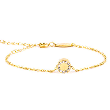 Puck Crystal Bracelets