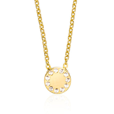Brilliance Puck Necklace