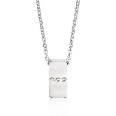 Triple Crystal Necklace