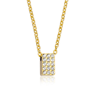 Brilliance Oblong Necklace