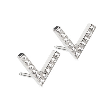 Titanium Brilliance Earring