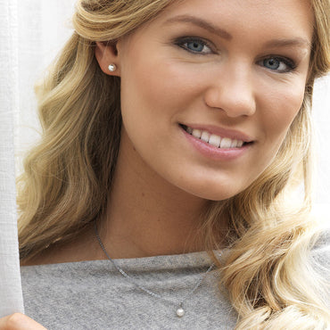 2 Piece Pearl Pendant Set