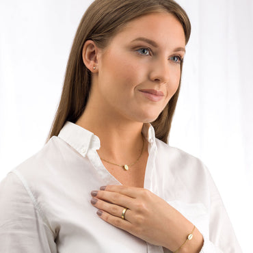 Brilliance oval Necklace