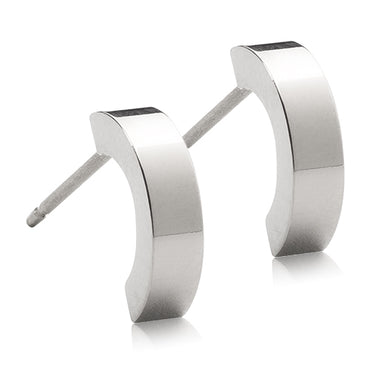 Plain Curved Earring