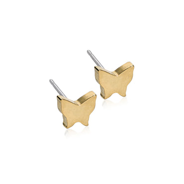Titanium Butterfly Earring