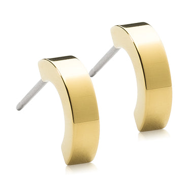 Plain Curved Earring