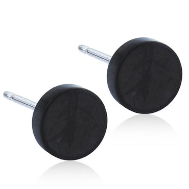 Titanium Puck Earring