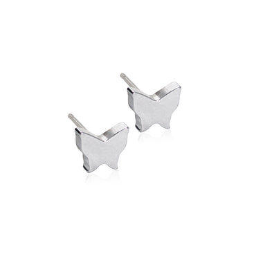 Titanium Butterfly Earring