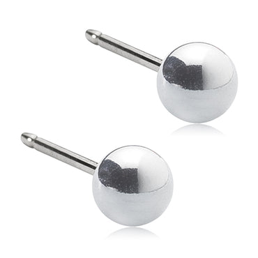 Titanium Ball Earring