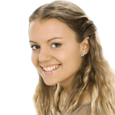 Titanium Brilliance Hollow Earring