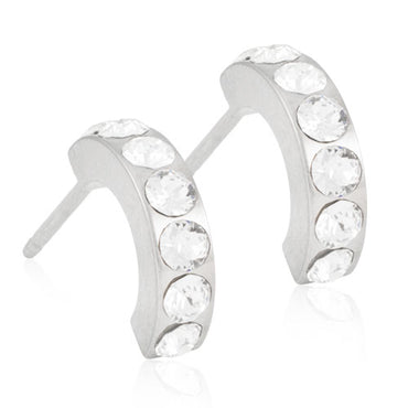 Brilliance Curved Earring