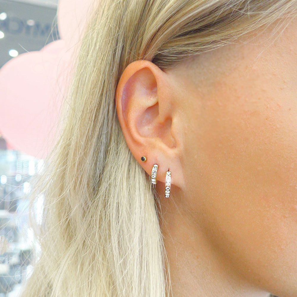 Brilliance Curved Earring